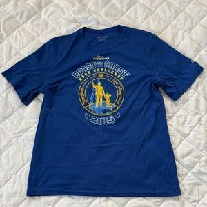 Blue Coast to Coast Unisex Tee Shirt